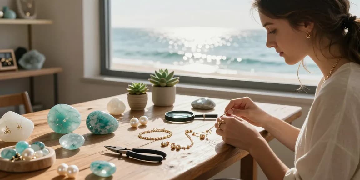 Affordable fine jewellery uk crafted in a seaside boutique with ocean-inspired designs and luxury gemstones.
