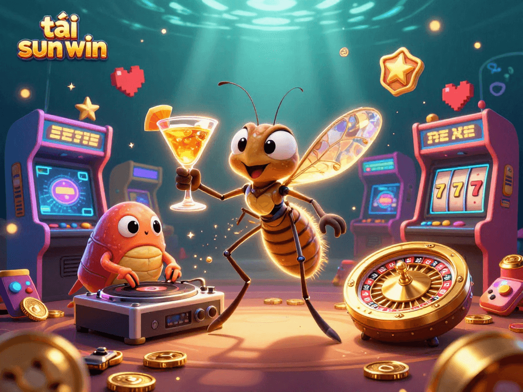 Experience excitement playing tải sun win with vibrant 3D casino characters and games.