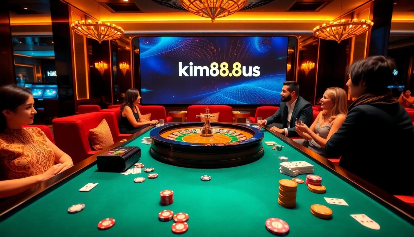 Experience thrilling action at https://kim88.us/, featuring roulette, poker, and luxurious gaming atmosphere.