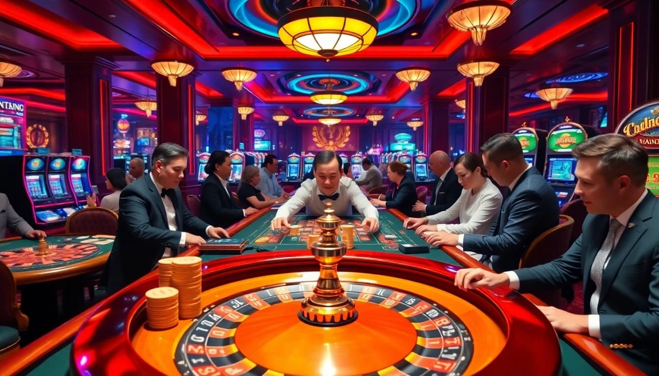Experience thrilling casino vibes at https://luongsontv5.com/, featuring live dealers and vibrant gambling action.