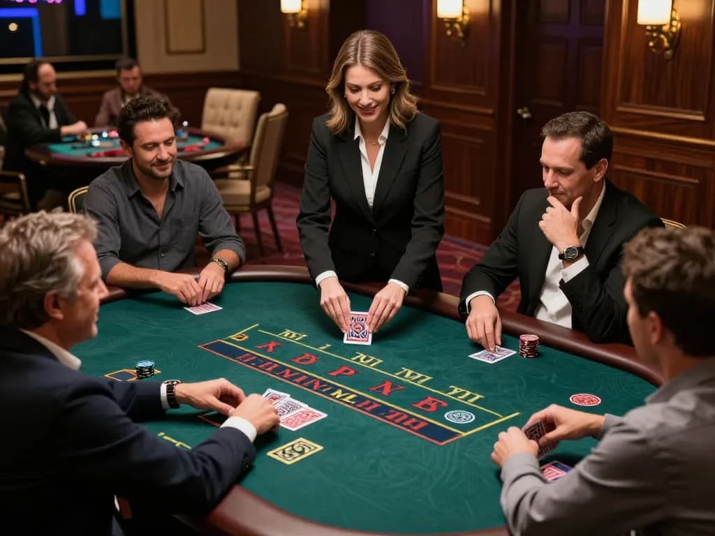 Experience intense blackjack gameplay at 789club with a live dealer and stylish casino ambiance