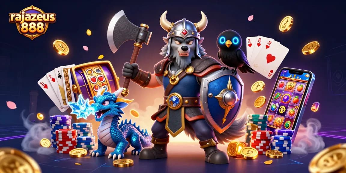 Engage with rajazeus 888 through thrilling slot action featuring vibrant characters and dynamic gaming elements.