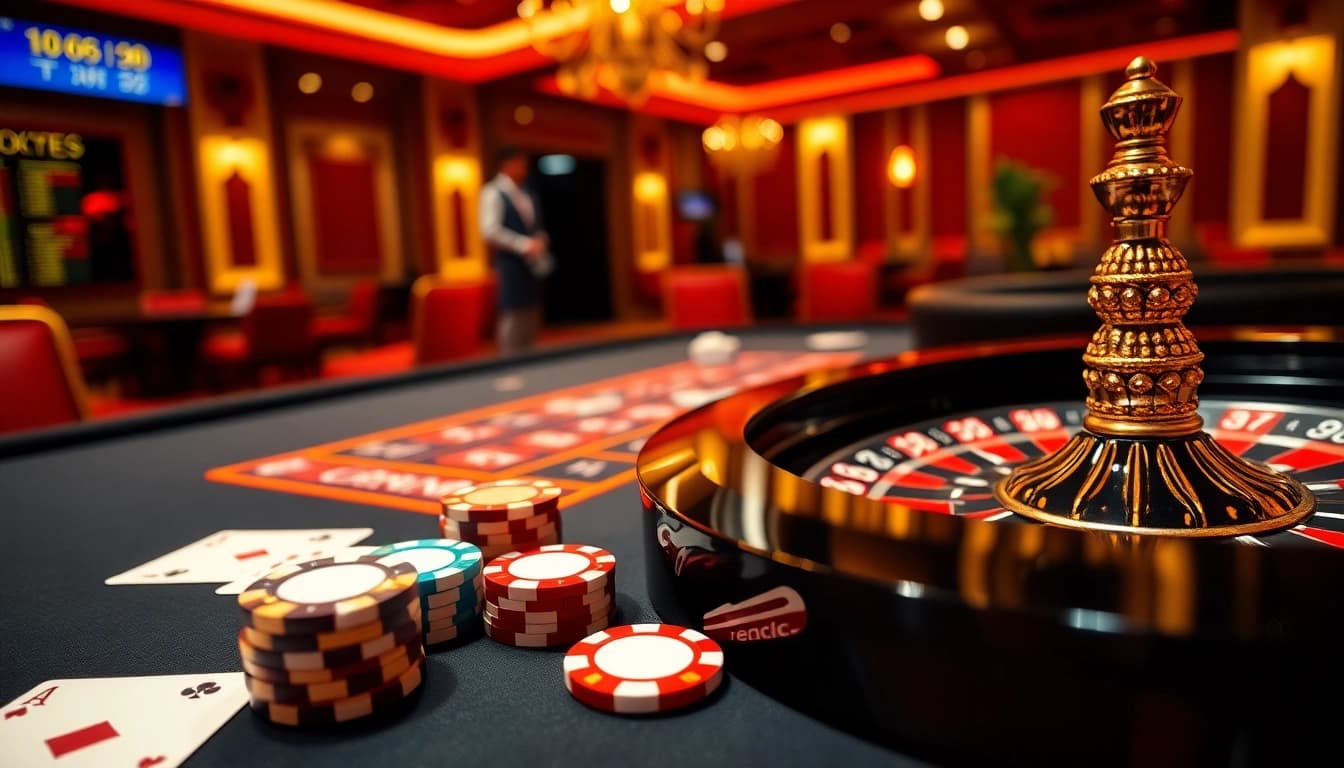 Experience high-stakes gaming at https://go88casino.pro/ with vibrant casino tables and luxury features.