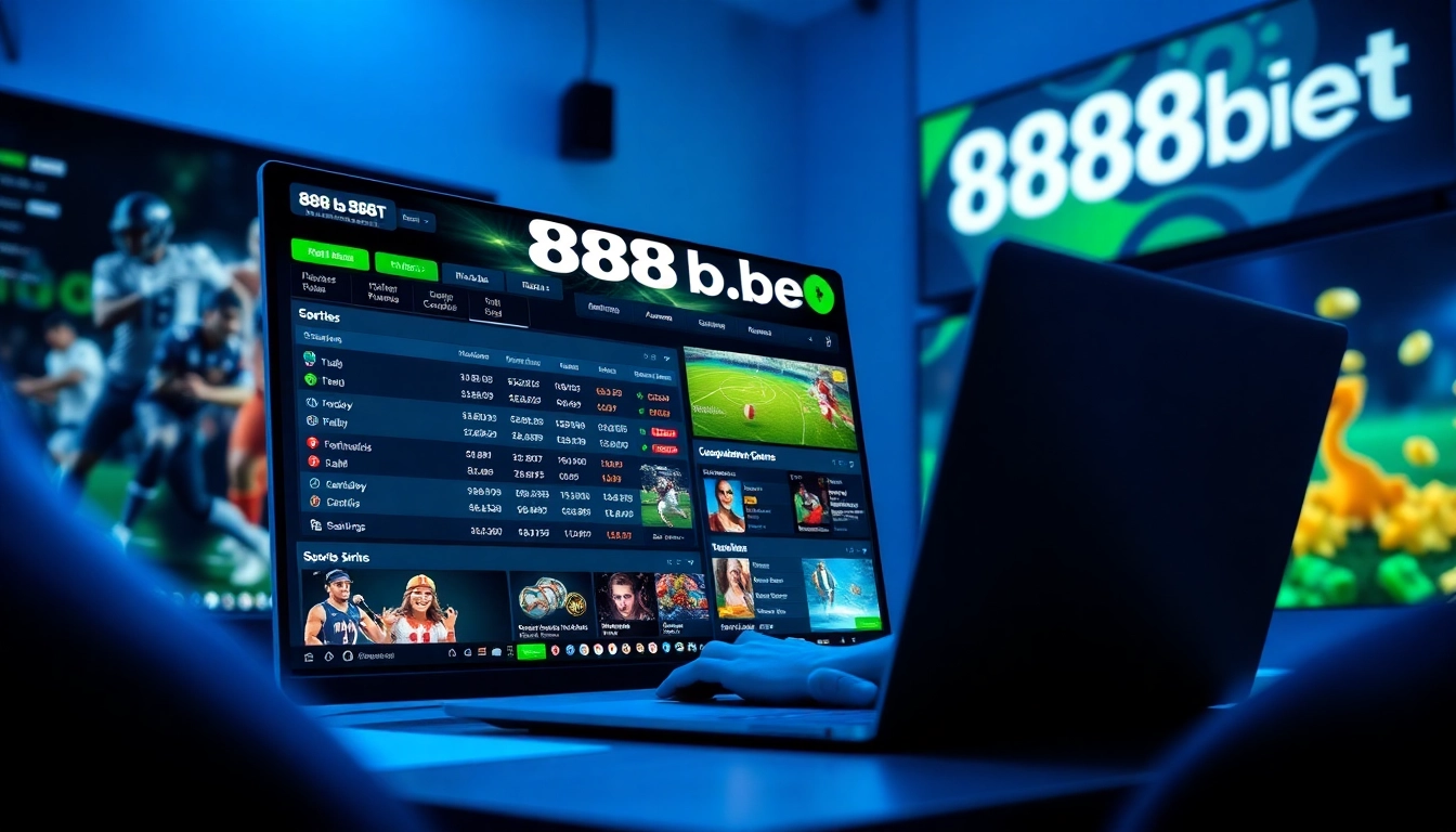 Experience the thrill of betting at 888b.bet with sports and casino games.