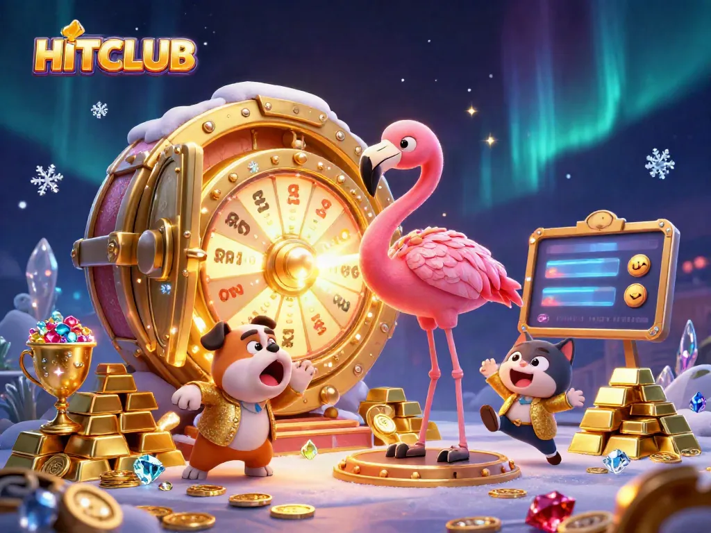 Experience thrilling gameplay at HITCLUB with vibrant prizes and engaging casino elements.