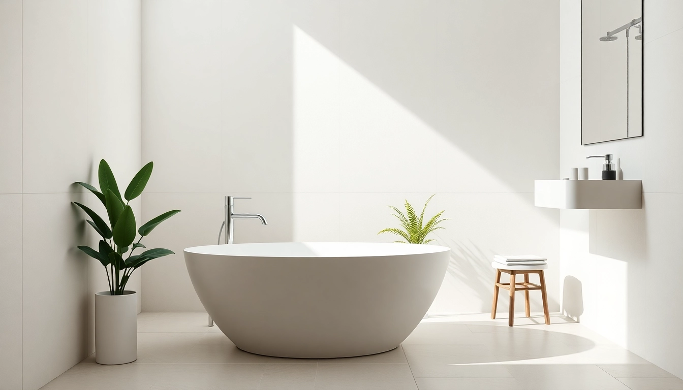 Sonni sanitär modernes Badezimmerdesign mit eleganten Armaturen und stilvollen Fliesen.