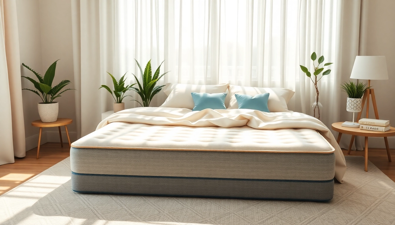 Enhance your sleep with a luxurious queen size mattress in a cozy bedroom setting.