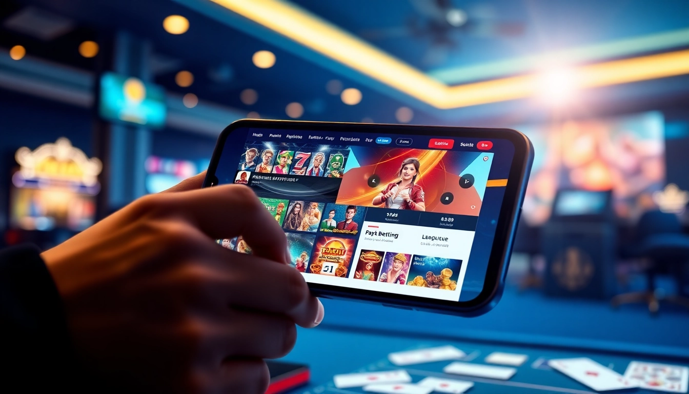 Experience the excitement of online betting at ev88win.live with vibrant casino graphics and engaging gameplay.