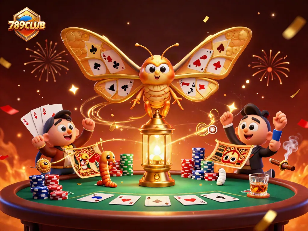 Experience thrilling gameplay at 789CLUB with vibrant casino scenes filled with excitement and winning possibilities.