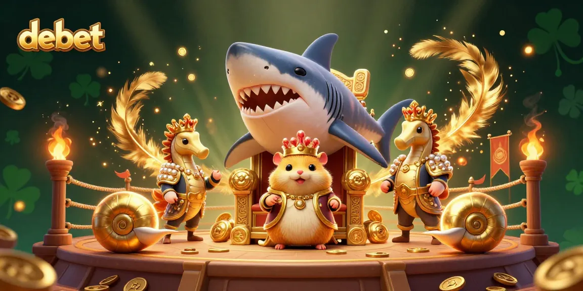 Place your bets at debet with this epic gambling-themed 3D illustration showcasing casino elements and action!