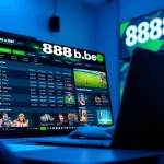 Experience the thrill of betting at 888b.bet with sports and casino games.