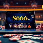 Engaging online betting scene featuring S666.nyc with vibrant casino elements and a welcoming atmosphere.