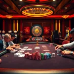 Play poker at mb66.nyc casino table in a luxurious and vibrant atmosphere.