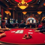 Experience thrilling gameplay at az888 with a vibrant casino atmosphere featuring poker and roulette.