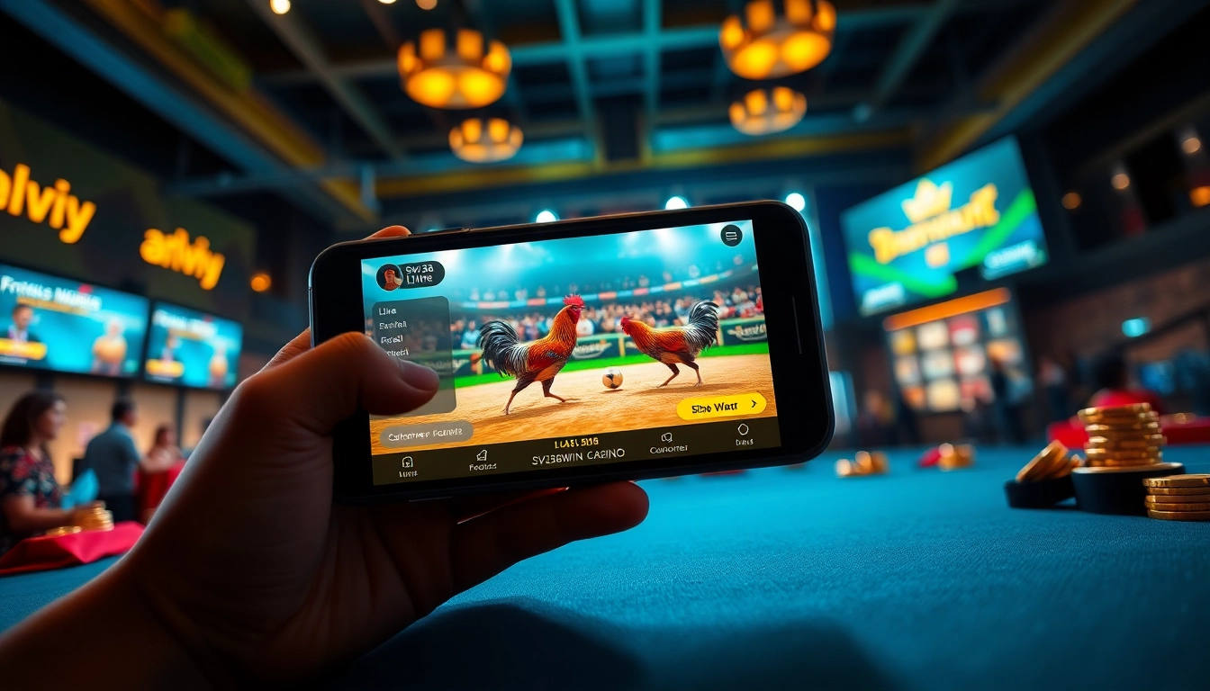 Experience live cockfighting excitement on sv368win.live with interactive betting.
