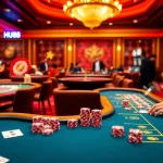 Experience thrilling HU88 online casino gaming with vibrant tables and engaging slots.