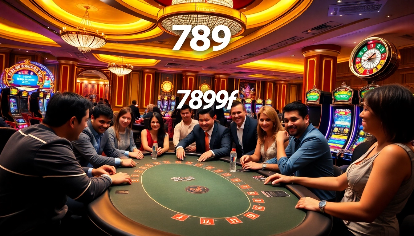 Experience the thrill of gambling at 789f with vibrant poker and casino action.