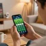 Experience the excitement of nhà cái hbet live betting on a smartphone at home with engaging atmosphere