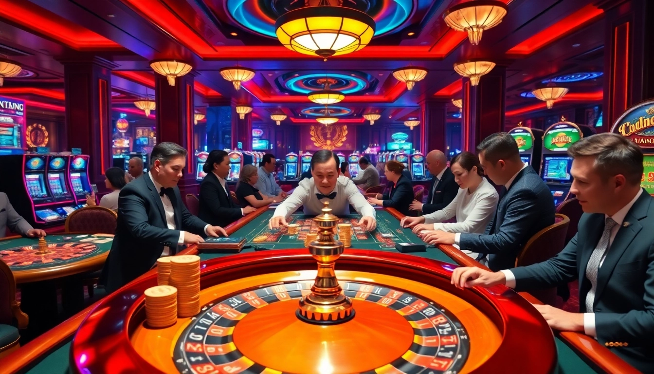 Experience thrilling casino vibes at https://luongsontv5.com/, featuring live dealers and vibrant gambling action.
