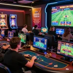 Engaging online gaming experience at B52 Casino with diverse players enjoying thrilling games.