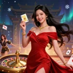 Experience the thrill of DH88 with stunning casino graphics and golden elements energizing the scene.
