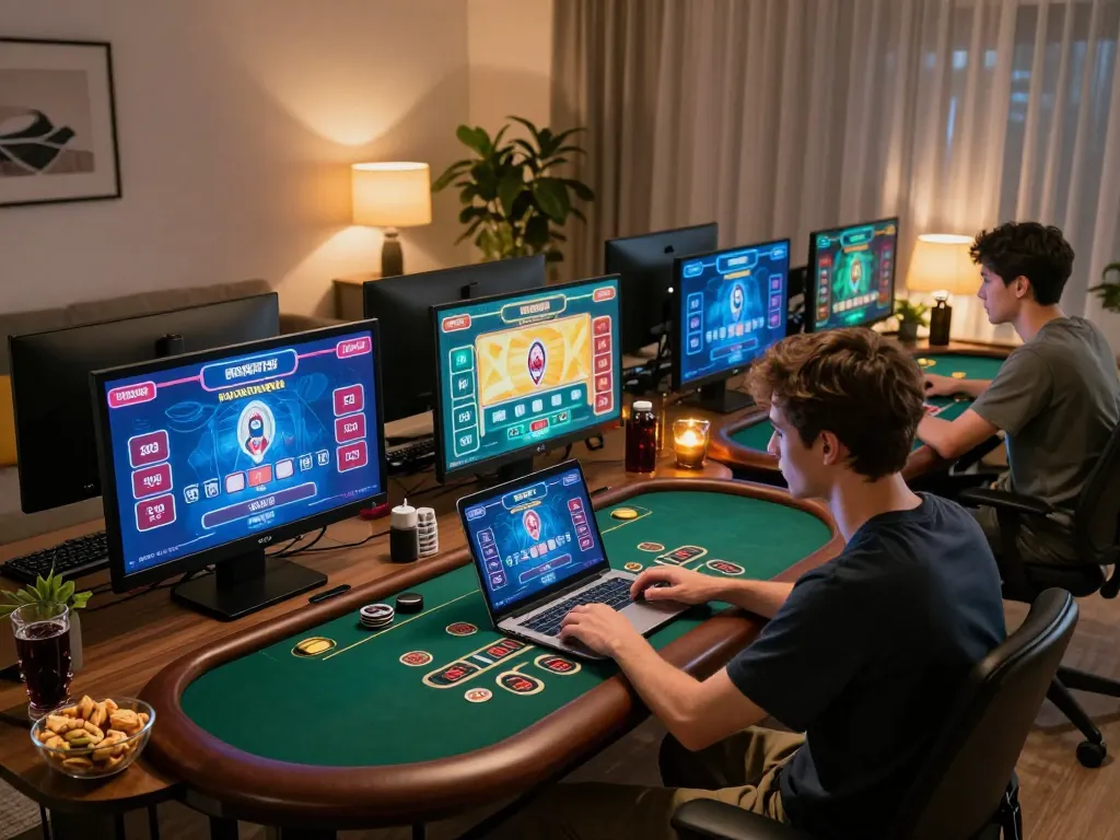 Live online gameplay at LV88 with vibrant screens and strategic blackjack action