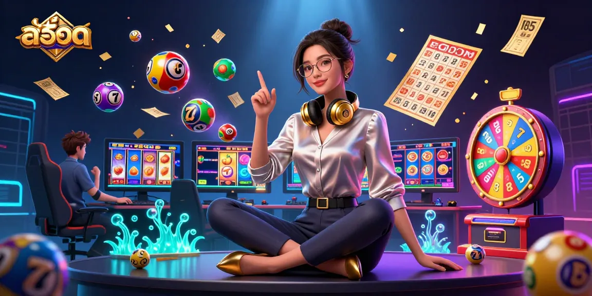 Engage in the vibrant world of สล็อต with thrilling slot reels and dynamic lottery elements.