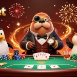 Chơi bài poker sôi động trên 789bet với cướng cáo chi tiết về các nhân vật hoạt hình vui nhộn.