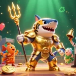 Experience exciting gameplay at a credit card casino with dynamic characters and vibrant gaming elements.