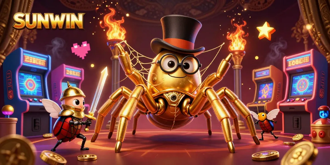 SUNWIN enhances excitement with colorful gaming elements and vibrant characters in a dynamic casino setting.